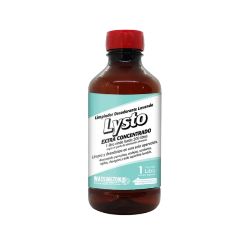 0105111 LYSTO LIMPIADOR DESODORANTE CONCENTRADO AROMA LAVANDA 1Lt - Imagen 1