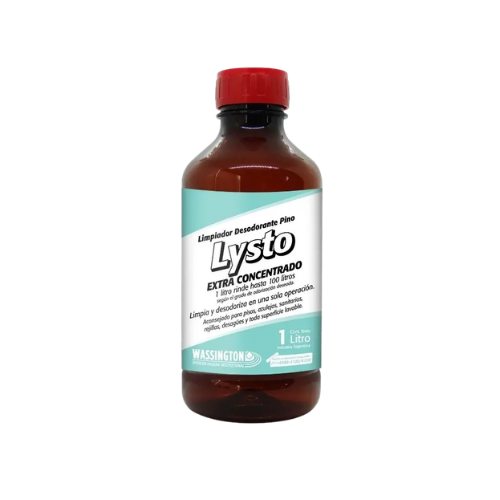 0105117 LIMPIADOR DESODORANTE CONCENTRADO LYSTO AROMA A PINO 1Lt - Imagen 1