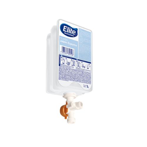 0306111 JABON LIQUIDO ESPUMA MULTIFLEX 6X1Lts ELITE - Imagen 1