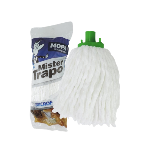 0903311 MOPA MICROFIBRA BLANCO MR TRAPO - Imagen 1
