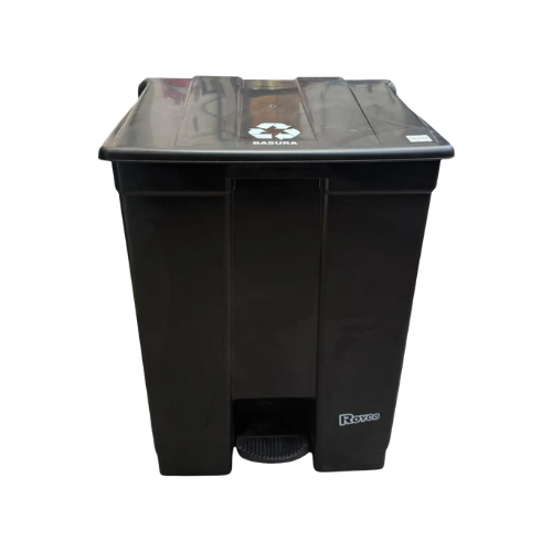 0606132 CONTENEDOR DE PVC 60Lts CON PEDAL SIN RUEDA ROYCO - Imagen 1