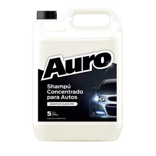 Auro_Shampoo_Auto SHAMPOO PARA AUTOS CONCENTRADO 5Lts AURO - Imagen 1