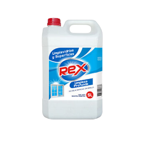 0104113 LIMPIAVIDRIOS REX 5Lts - Imagen 1
