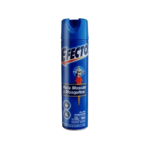 0901202 INSECTICIDA MATA MOSCAS Y MOSQUITOS 360Cc EFECTO - Imagen 1