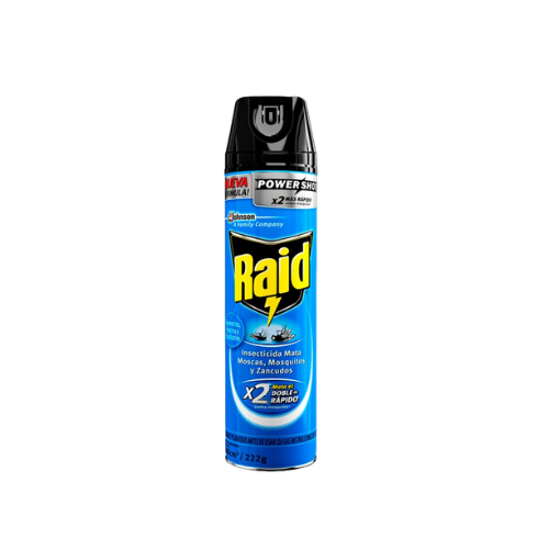 0901205 INSECTICIDA MATA MOSCAS Y MOSQUITOS 380Cc RAID - Imagen 1