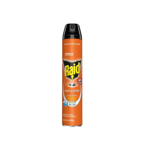 0901208 INSECTICIDA CASA Y JARDIN 380Cc RAID - Imagen 1