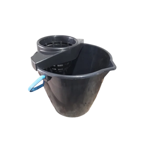 0911118 BALDE DE PLASTICO CON ESCURRIDOR 9Lts - Imagen 1