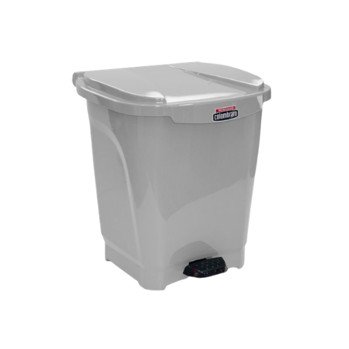 0911432 RECIPIENTE RECTANGULAR CON TAPA A PEDAL 15Lts - Imagen 1