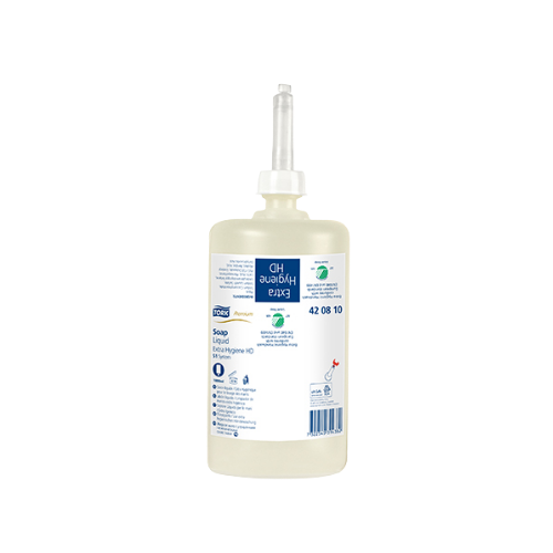 820031 JABON LIQUIDO EXTRA HYGENE 6 x 1Lt TORK - Imagen 1