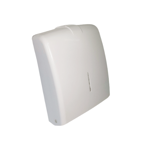 0912207 DISPENSER DE TOALLA CON VISOR INYECTADO BLANCO - Imagen 1