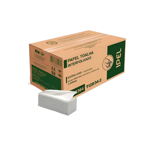 1400403 TOALLA INTERCALADA HOJA SIMPLE 2P ELX FIT x2000 Unidades - Imagen 1