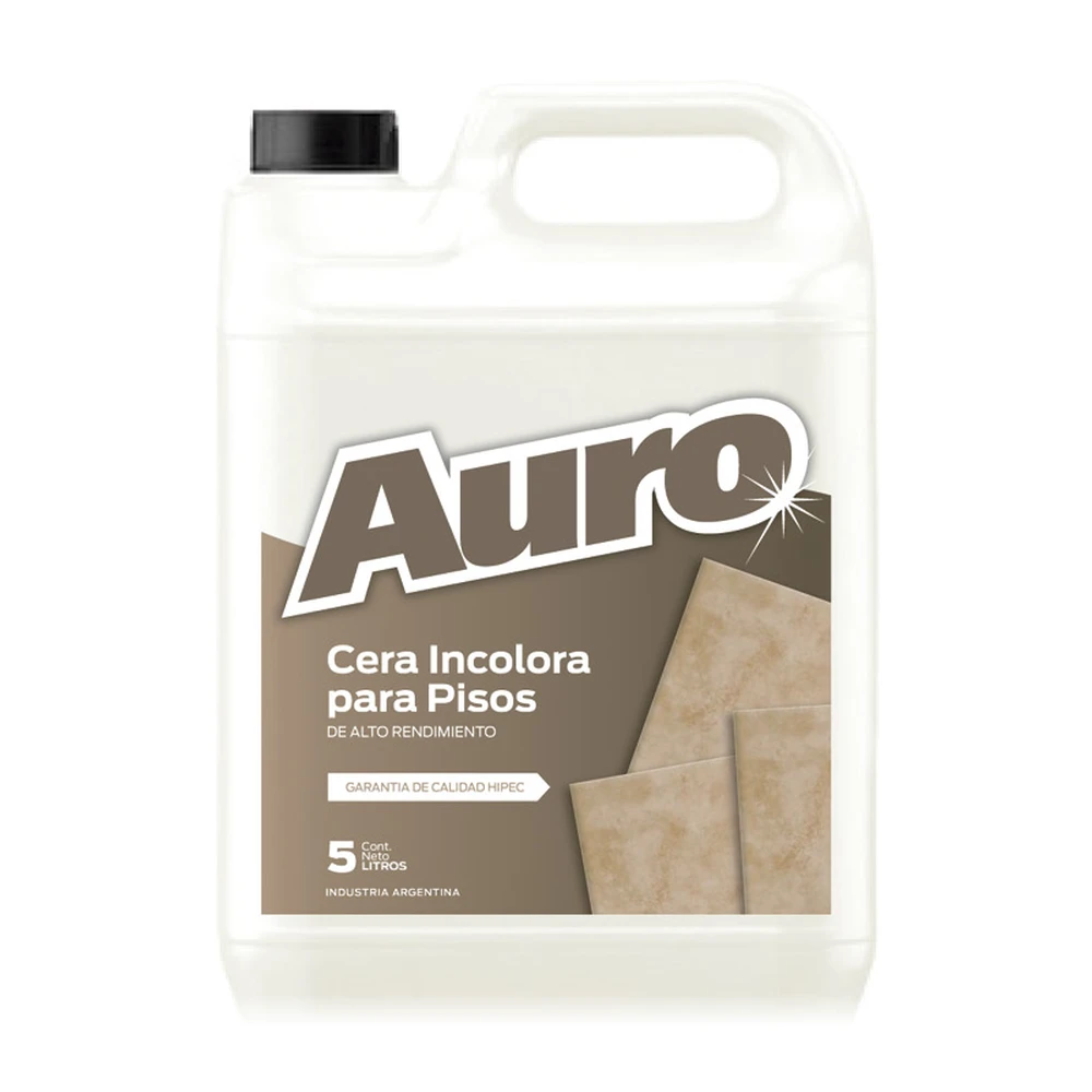 auro-cera-incolora-pisos-5lts CERA LIQUIDA INCOLORA 5Lts AURO - Imagen 1