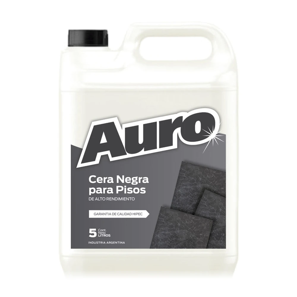 auro-cera-negra-pisos-5lts CERA LIQUIDA NEGRA 5Lts AURO - Imagen 1