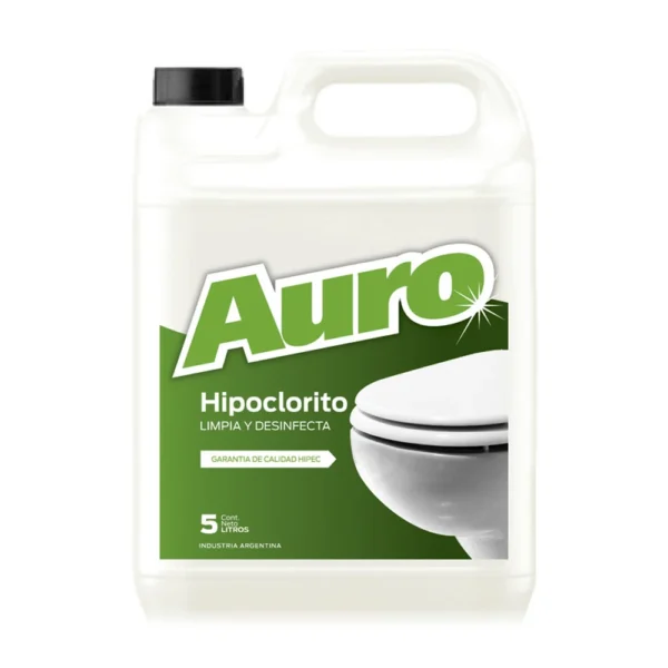 HIPOCLORITO 5Lts AURO