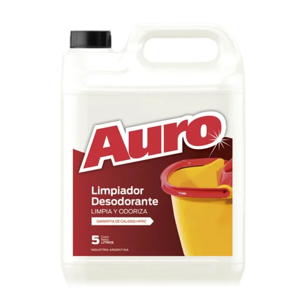 LIMPIADOR DESODORANTE PINO 5Lts AURO