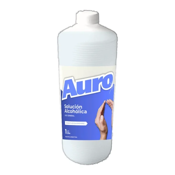 SOLUCION ALCOHOLICA 1Lt AURO