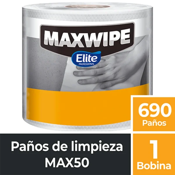 ELITE PAÑO MAXWIPE X50 1 X 690 PAÑOS (6389)