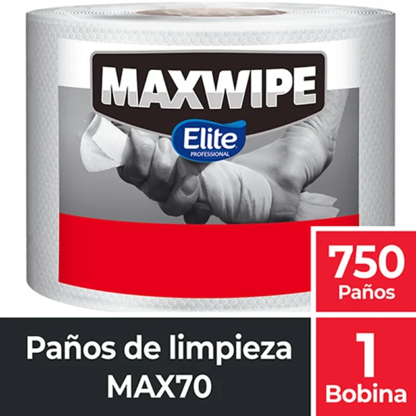 ELITE PAÑO MAXWIPE X70 - 1 X750 PAÑOS (6386)