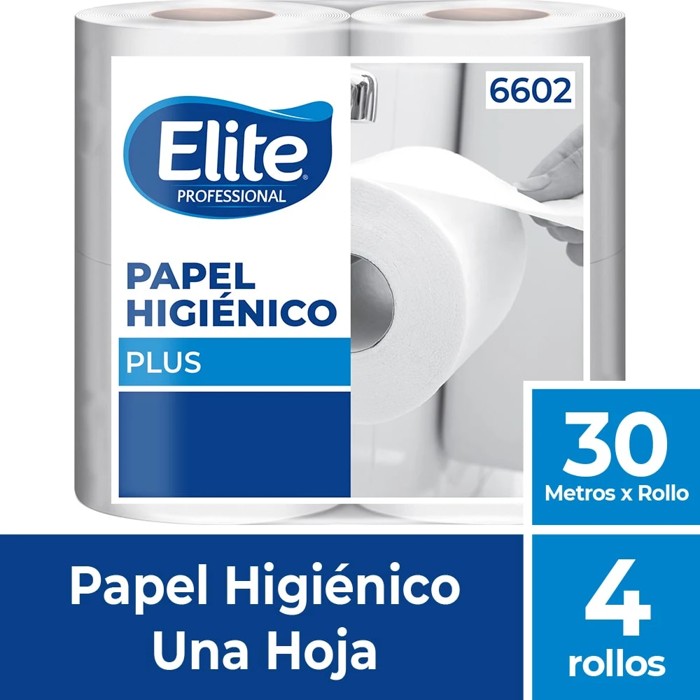 elite-ph-rollo-30-m-sh-blanco-4-x12-6602-s ELITE PH ROLLO 30 M SH BLANCO 4 X12 (6602)S/ - Imagen 1
